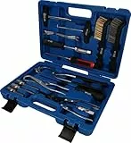 BRILLIANT TOOLS BT701250 Universal-Bremstrommel und Bremsscheiben -Werkzeug-Satz | 15-tlg. [Powered by KS TOOLS]