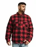 Brandit Lumber Jacket, Farbe: red/black, Größe: XL