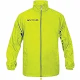 Givova Herren Rain Basico Jacke, Gelb Fluo, XL EU