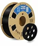 OVERTURE Nylon Filament 1.75mm 3D Printer Filament, Polyamide (PA) 1kg Spool (2.2lbs), Dimensional Accuracy +/- 0.03 mm, Fit Most FDM Printer (Schwarz)