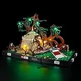 LIGHTAILING Licht-Set Für Lego 75330 Jedi Training on Dagobah - Diorama Bausteinen Modell - Modell Set Nicht Enthalten