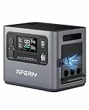 AFERIY 2800W Tragbare Powerstation, 2048Wh LiFePO4 In 1Std Schnellladbar, 13 Ausgänge, Reine Sinuswelle 230V, USV, Erweiterbar Auf 4096Wh, Solar-Generator Für Camping/Home-Office