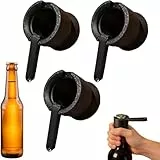 Flaschenöffner Kapsel Start Typ Pop Up Öffner Mehrzweck Tragbar Bier Wein Kappenentferner Haushalt Bar Party Alltagsgebrauch Kompakt Handheld Getränkeflaschen Öffnungswerkzeug (S 3 Stück)