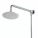 Hiendure® 30cm Runde Luxus Regendusche Einbauduschköpfe Edelstahl Duschkopf aus Edelstahl Spiegeleffekt Hochglänzend