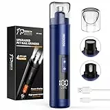 IREDOON Profi Krallenschleifer für Hunde 3-Gang Mit 4 LED-Leuchten – Neuester Krallenschleifer Mit Leistungsanzeige für Haustiere, Superleise, Wiederaufladbare für Große, Mittelgroße und Kleine Hunde