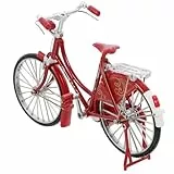 PRETYZOOM Vintage Retro Damen Fahrrad Modell aus Detailgetreues Miniatur Fahrrad für Wohn Bürodekoration Leichtes Sammlerstück für Fahrradfans und Geschenkidee