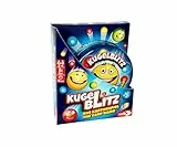 noris 606062774 - Kugelblitz - Das Kartenspiel (Spiel ab 6 Jahre) - rasanter Rätselspaß für Kinder und die ganze Familie, 2-4 Spieler, ca. 10 Min. Spieldauer pro Runde