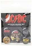 AC/DC - Logo, Abzeichen, 10 x 12.5 cm