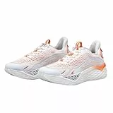 THE FLOW Laufschuhe, Fitnessstudio Turnschuhe, Leichte Sportschuhe, Straßenlaufschuhe für Damen und Herren (Orangewhite, Erwachsene, 43, Numerisch, EU Schuhgrößensystem, M)