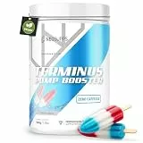 NEOSUPPS Pre Workout Booster Terminus PUMP XXL Ice Pop 540g, ohne Koffein Booster, Vegan, Fitness & Gym, Pump & Fokus, geprüfte Qualität, 8.000 mg L-Citrullin, 20 Portionen