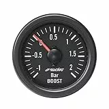 Simoni Racing BV/B Mechanischen Ladedruck + V Ac Messen mit Sensoren, Retro Lighted, White Face
