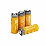Amazon Basics 23A-12V-Batterien, langanhaltende Leistung, 4 Stück