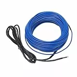 Hyuduo Heizkabel, 20 M Länge, 300 W, IP68, Wasserdichtes, Frostsicheres Heizband für den Winter mit Schneller Erwärmung, Rohrschutz, Vielseitiger Verwendung (220–240 V)