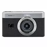 KODAK Pixpro C1 – Digitalkamera, ultrakompakt, 13 MP BSI CMOS, 4-facher Zoom, 6,1 cm (2,8 Zoll) LCD-Display, LED-Blitz, integrierter Akku – Schwarz