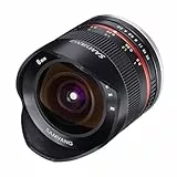 Samyang MF 8mm F2.8 Fisheye II APS-C für Fuji X - 180° Bildwinkel, manuelle Scharfeinstellung & riesige Schärfentiefe, ideal für Reportage & enge Räume, ideal für Reportage & enge Räume