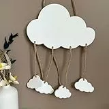 Skeadex Silikonformen Gießformen Anhänger, Silikonform Wolken Gießform Sommer Gießformen Silikon Wolken Anhänger Gips zum Gießen Silikonformen Wolken für DIY Kerzen Gips (A)