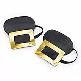 Bristol Novelty BA717 Schuhschnallen-Armreif, Unisex-Erwachsene, Gold, Einheitsgröße