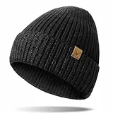 NEOLA Beanie-Mützen für Herren – warme Wintermützen mit Fleecefutter, Beanies und Beanies, warm und weich für den Einsatz im Freien für Männer