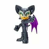 DC x Sonic Rogue als Catwoman, 6,35 cm große Actionfigur, offiziell lizenziert von Jakks Pacific, hochbeweglich und detailreich gestaltet, Sammlerverpackung, Rot