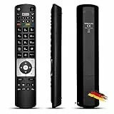 Dakana Fernbedienung für Telefunken RC5118 / RC 5118 Finlux Vestel Edenwood 4K Ultra HD mit YouTube Netflix Tasten Fernseher Receiver TV vorkonfiguriert und sofort einsatzbereit (RC5118)