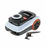 Segway Navimow i220 LiDAR Pro Mähroboter mit Garage M Empf. 2000 m², LiDAR+Vision+NRTK-Navigation, Xero-Turn AWD bis zu 55% Steigungen, kabelloses autom. Kartieren (Getrennt versandt Werden)