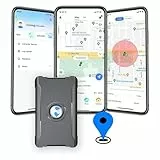 GPS Tracker für Auto & Fahrzeuge - Echtzeit-Ortung mit Geo-Fence & App-Benachrichtigungen - Wiederaufladbarer Akku für Langzeitnutzung - Ideal zur Diebstahlsicherung