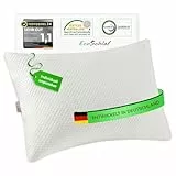 EcoSchlaf® Airflow Kopfkissen – Orthopädisches Kissen – Seitenschläferkissen Nackenkissen aus Memory Foam – Ergonomisches Nackenstützkissen – Nackenschmerzen – Seitenschläfer Pillow – Schlafkissen