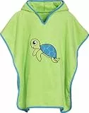 Playshoes Bademantel Handtuch Unisex Kinder,Schildkröte,S (bis ca. 4 Jahre)