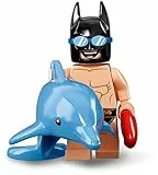 the Lego batman Film Serien 2 Minifigur - 71020 - Satz Rücksack Zip (Badeanzug batman)