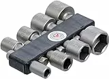 BGS Diy 67308 | Steckschlüssel-Bit-Satz | Antrieb Außensechskant 6,3 mm (1/4') | SW 5 - 13 mm | 8-tlg.