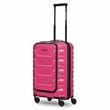 Smartbox Hartschalen Kabinen-Koffer mit Laptopfach | Kleiner Trolley 36 x 22 x 55 cm & Frontöffnung | aus hochwertigem Polypropylen | 4 Doppelrollen & TSA-Schloss | leichte 2,9 kg (Edition 01)