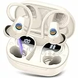 Poounur Bluetooth Kopfhörer in Ear Sport, 2024 Kopfhörer Kabellos Bluetooth 5.3 HiFi Stereo