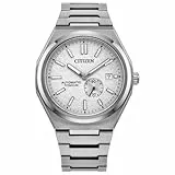Citizen Herren Analog Automatik Uhr mit Titan Armband NJ0180-80A