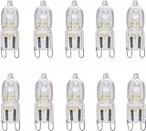 Osram 10er Pack Halopin 66733 33 Watt 230 Volt G9 Halogen dimmbar warmweiß 460 Lumen | Halogenstift | Halogenlampen | Stiftsockellampe, AC35305