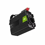 Green Cell® 150W/300W 12V auf 230V Reiner Sinus Volt kfz Spannungswandler Wechselrichter Konverter Pure Sine Wave Power Solar Inverter DC AC Umwandler Stromwandler Zigarettenanzünder Steckdose