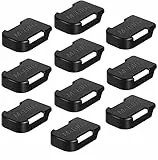 Batteriehalter für 18-V-Batterie, Batteriehalterungen, Aufhänger, Batteriehalter, Schwarz, Batteriehalterung, Schwarz, passend für BL1850, BL1860, BL1840, BL1830, BAT609, BAT618-10Stück