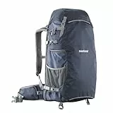 Mantona Elements Pro Kamera und Drohnenrucksack dunkelblau/grün/orange