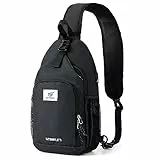 SKYSPER Brusttasche Schultertasche Herren Sling Bag Klein Crossbody Bags Männer Damen Leicht Umhängetasche Wandern Outdoor Reisen, URBANX7 Brusttaschen