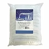 SCHNEE-WATTE, Dekoschnee, Kunstschnee, Schnee, Basteln, Bastelwatte, Bastelmaterial, weiß ZICK-ZACK 100g