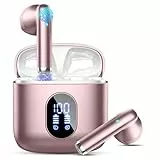 Kopfhörer Kabellos Bluetooth 5.4, Bluetooth Kopfhörer In Ear 2025 Neu Kabellose Kopfhörer mit 4 ENC Mic, Noise Cancelling Earbuds 30Std Tiefer Bass, USB-C, IP7 Wasserdicht Ohrhörer, LED-Anzeige