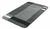 Kleine Wolke 7258901360 Badteppich Padova, 60 x 100 cm, anthrazit