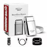 Brooklyn Soap Company Brooklyn Shaver - Elektrischer Rasierer für Herren - Bartschneider für eine makellose Trockenrasur - Elektrorasierer mit LED-Display & USB-C Aufladung