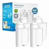 Waterdrop Ersatzwasserfilter für Siemens® EQ Series, EQ5, EQ6, EQ7, EQ9, EQ500, Bosch® TCZ7003, TCZ7033, für Brita® Intenza 575491, TÜV SÜD Zertifiziert, Pack of 4