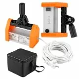 NEO TOOLS LED-Wandinspektionsleuchte Streiflichtlampe 15W 1500lm für perfekte Oberflächenkontrolle bei Spachtel- und Malerarbeiten 150° Lichtkegel Wand & Decken Arbeitsleuchte