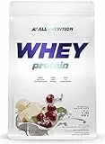 ALLNUTRITION WPC Whey Protein Pulver mit Aminosäuren - Eiweiss Protein Pulver - Fettarmes Proteinpulver Isolate für Muskelaufbau und Erholung nach dem Fitness - 908g - Tropical