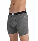Saxx Men's Underwear Unterwäsche Herren-Boxershorts - Ultra Super Weich Männer-Unterhosen - Boxershorts mit integrierter Pouch TM Unterstützung - Unterwäsche für Herren, Salt & Pepper, Klein
