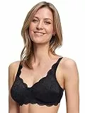 Susa Damen Latina BH, Schwarz, 85A EU