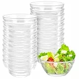 ZOFUN 20 x Dipschalen Ø 6 cm Glasschälchen Dessertschalen, Glasschüssel 30ml Dessertgläser Glas, Snackschalen, Dip Schälchen Sojasauce Sushi Schälchen - Glasschälchen für Marmelade