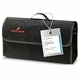Walser Auto Organizer Toolbag Größe L, Kofferraum Organizer, Gadget, Aufbewahrungsbox, Tasche, Zubehör 50x16x21 cm Schwarz