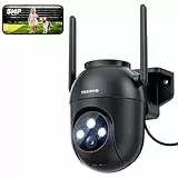 5MP Überwachungskamera Aussen: Kamera Überwachung Aussen 2,4/5Ghz WiFi IP Kamera Outdoor Kabel 360°PTZ Videoüberwachung Aussen Camera Dome Homekit mit 24/7 Videoaufzeichnung Automatischer Verfolgung